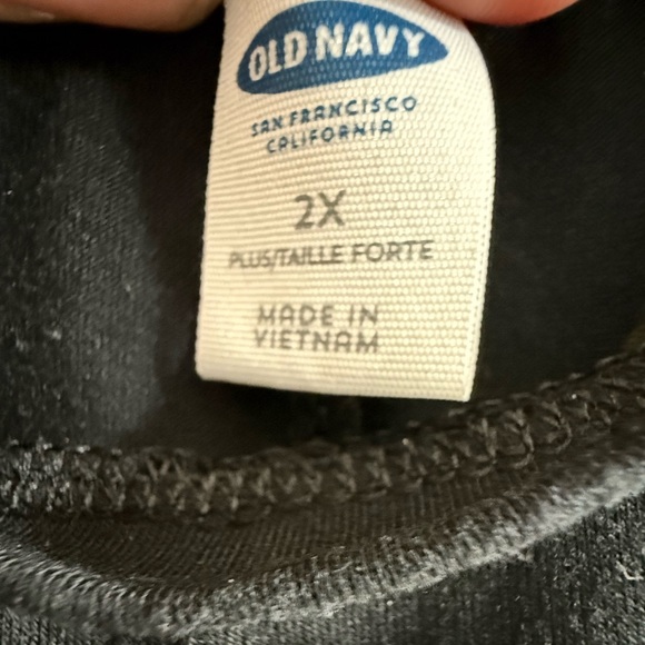 Old Navy Black Sleeveless Swing Dress - Picture 3 of 3
